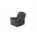 Caiderão ALYSA relax manual cor cinza escuro Cinza Escuro