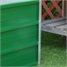 Caixa de Plantio Aço Outsunny, varanda e jardim - jardinagem Verde