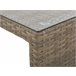 Beliani Conjunto lounge Ratan sintético BELLUNO Branco