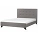 Beliani Cama com estrado Poliéster AMBASSADOR 152x216 Bege