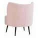 Beliani Poltrona OTSBY II Rosa Talco