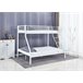 Beliche duplo metálico AS-121 145x200 Branco/ Preto