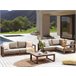 Beliani Conjunto lounge TIMOR Madeira
