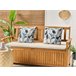 Beliani Almofada de jardim VEGLINO 45x45 Azul