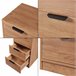 Aparador Varkaus com 5 gavetas MDF Carvalho
