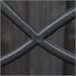 Banco de Jardim Aço e Ferro Fundido Outsunny 128x58 Preto
