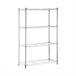 Estante metálica com 4 prateleiras ajustáveis ​​Thinia Home Prata