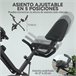 Bicicleta Estática Aço, ABS SPORTNOW Preto