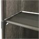Estante de armazenamento 3 andares PVC e tecido Nyana Home 62x41x29 cm 41 Preto