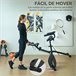 Bicicleta Estática Aço, ABS SPORTNOW Preto