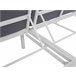 Beliani Cama de jardim PALLANZA Branco