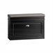 Banco para sapatos com 1 aba FSR82-L-SCH SoBuy Preto