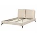 Beliani Cama Bouclé MELLE 155x240 Bege