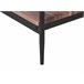 Beliani Mesa de comedor BALLINA 100x52 Castanho