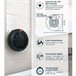 Aquecedor com ventilador Infiniton HWS-6AC Potência 600 W Preto