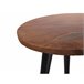 Beliani Conjunto de mesas DENNY 45x45 Castanho