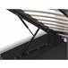 Beliani Cama com armazenamento Veludo BAJONNA 204x235 Bege