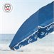 Aktive Guarda-sol de praia à prova de vento 8 varas Aktive Guarda-sol de praia à prova de vento 8 varas Azul