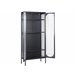 Beliani Vitrina FOXTON Preto