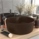 Lavatório - Lavabo - Pia de banheiro com extravasamento Castanho