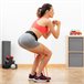Cinto com Elásticos de Resistência para Glúteos e Guia de Exercícios Laranja