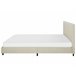 Beliani Cama Poliéster ALBI 190x211 Bege
