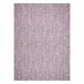 Tapete COLOR 47373260 SISAL linhas triangulos 60x110 LilÁs