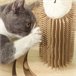 Arranhador para Gatos MDF, Sisal, PE PawHut Castanho