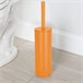 Spirella Bathroom Broom com suporte Laranja