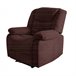 Poltrona CHEF2 relax em tecido Chocolate