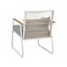 Beliani Conjunto lounge Aço POMONTE Branco