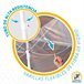 Guarda-sol de praia teto ventilado + proteção UV50 Aktive Beach Multicor