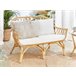 Beliani Conjunto lounge Rattan/vime SIBARI Bege