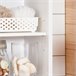 Armário alto de casa de banho BZR187-W SoBuy PT Branco