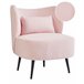 Beliani Poltrona OTSBY II Rosa Talco