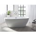 Beliani Banheira autónoma CARRERA 75x150 Branco