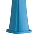 Starmatrix RIO Chuveiro solar em polietileno curvo Altura 226 cm Tanque 22 l Lavador de pés, vermelho Azul