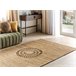 Beliani De tejido plano BOGAZOREN 160x230 Bege