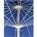 Beliani Guarda-sol MINOA 245x245 Azul