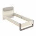 Pacote de cama juvenil com mesa de cabeceira em melamina Camillia Multicor