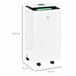 Desumidificador de Ar HOMCOM 821-029V91WT Branco