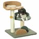 Arranhador para Gatos Aglomerado de Madeira, Pelúcia e Sisal Multicor