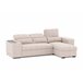 Chaise longue com cama HOXTON Bege
