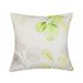 Beliani Almofada decorativa PEPEROMIA Branco