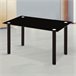  Mesa de jantar Ake 80x80 Preto