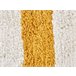 Beliani Almofada decorativa HELIANTHUS Branco