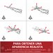 Árvore de Natal PVC, 100%linen, cement HOMCOM, casa - natal Verde