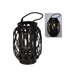 Lanterna decorativa SUACE preta 32 cm Preto