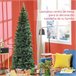 Árvore de Natal Metal e PVC HOMCOM, casa - natal Verde