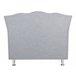 Beliani Cama com armazenamento Pele sintética METZ 126x217 Branco